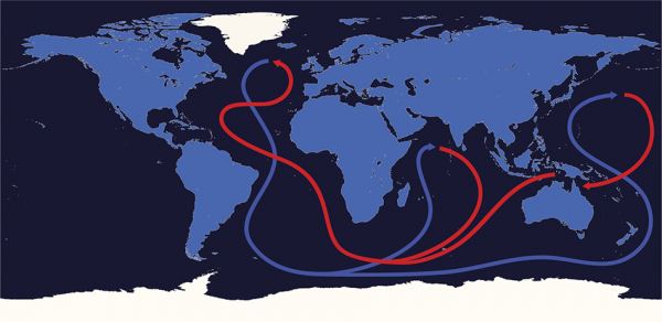 Okyanus Derinliklerindeki Güçlü Akıntılar Nasıl Oluşur?