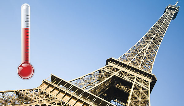 Eiffel Kulesi yaz aylarında 15 cm uzayabilir