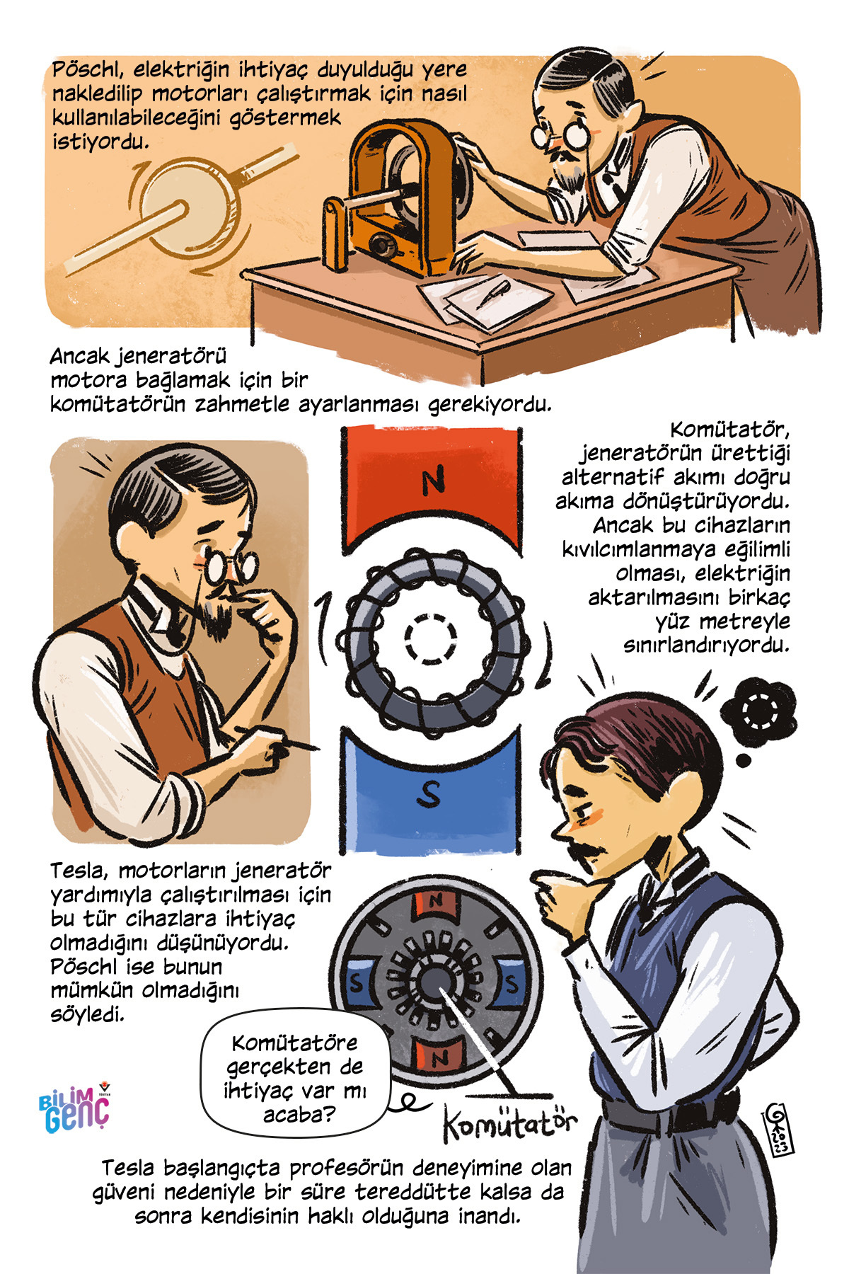 Bilim Çizgi Dizi - Nikola Tesla