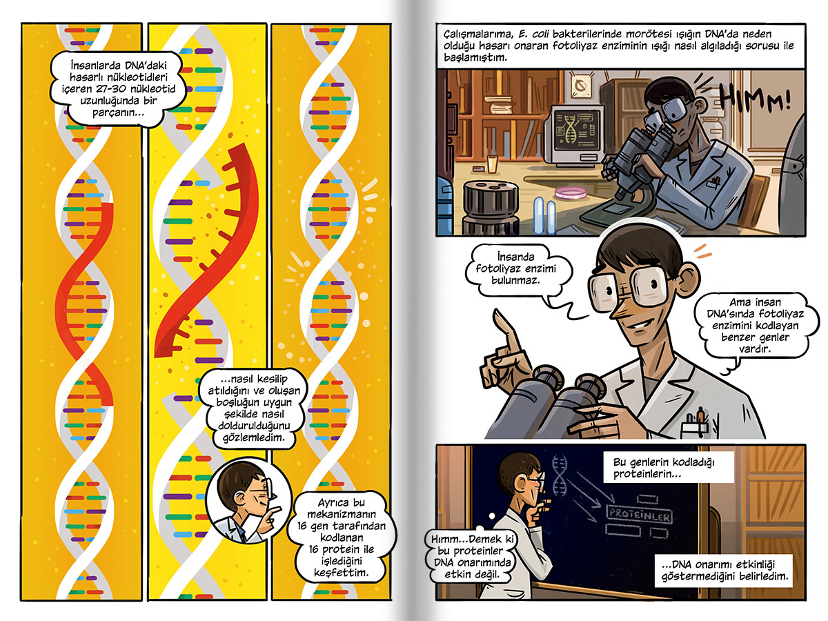 Bilim Çizgi Dizi - Aziz Sancar&#039;ın Nobel&#039;e Uzanan Başarı Hikâyesi