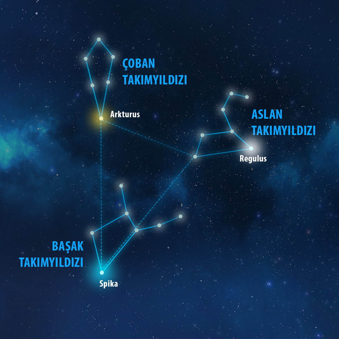 Buyuk Ayi Ursa Major Takimyildizi Kozmik Anafor Turkiye Nin Astronomi Kaynagi