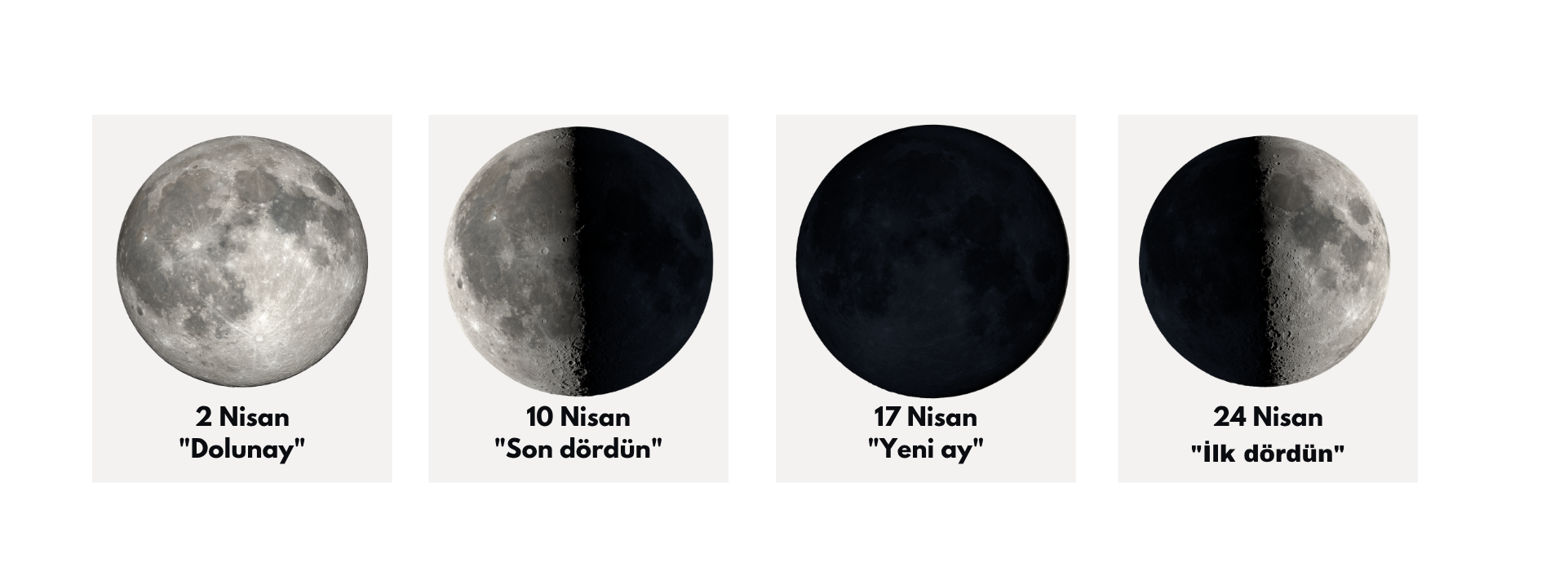 ayın evreleri