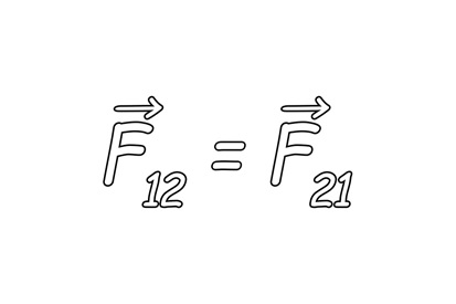Newton’un üçüncü hareket yasasının formülü