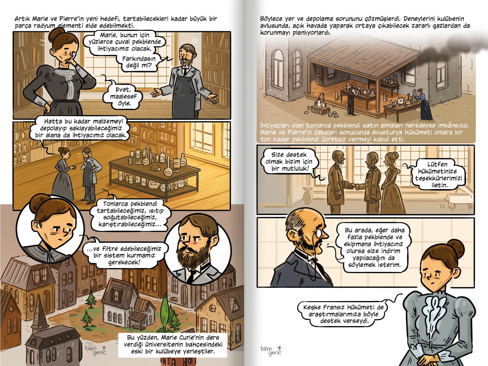 Bilim Çizgi Dizi - Bilime Adanan Bir Ömür: Marie Curie