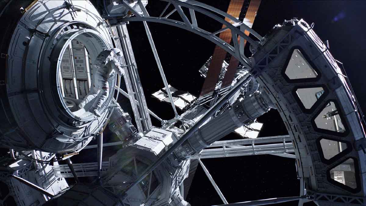 Marslı filmindeki, yapay yer çekimi üreten Hermes uzay gemisi