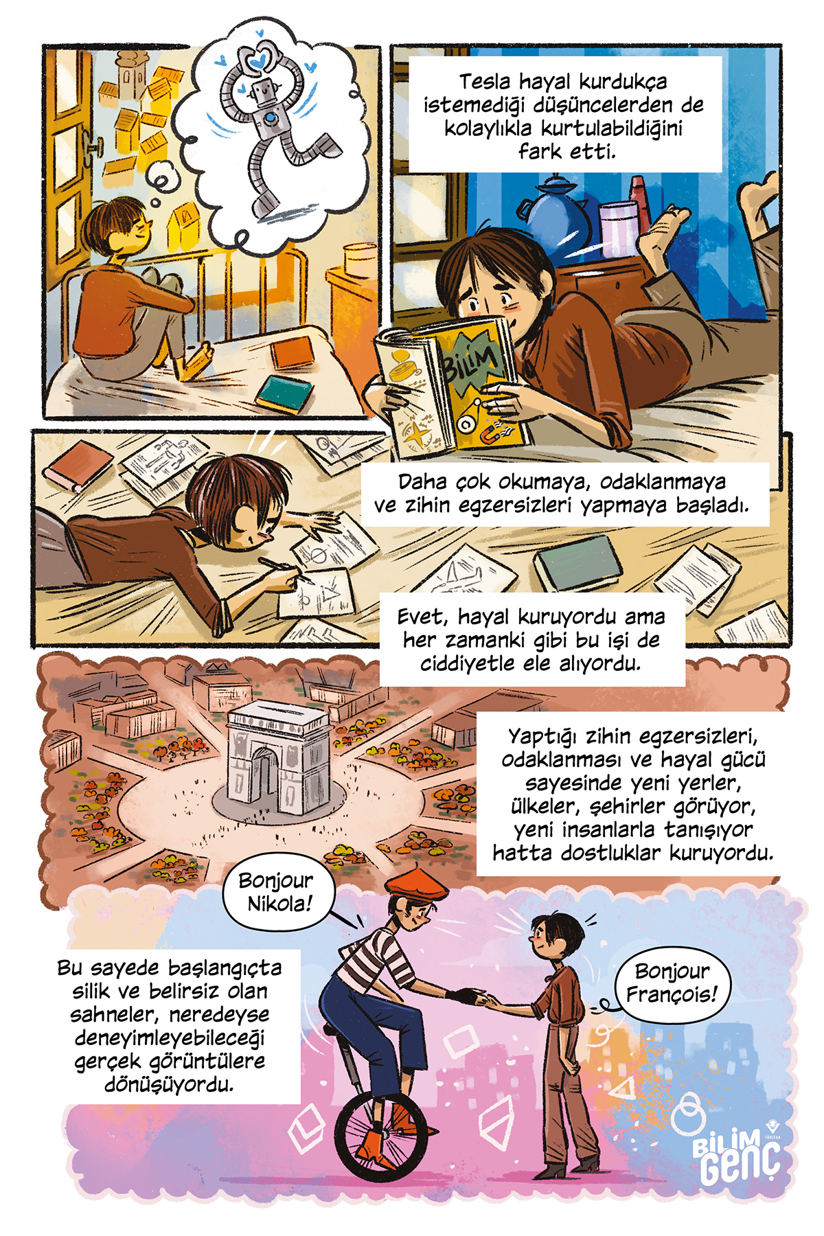 Bilim Çizgi Dizi - Nikola Tesla