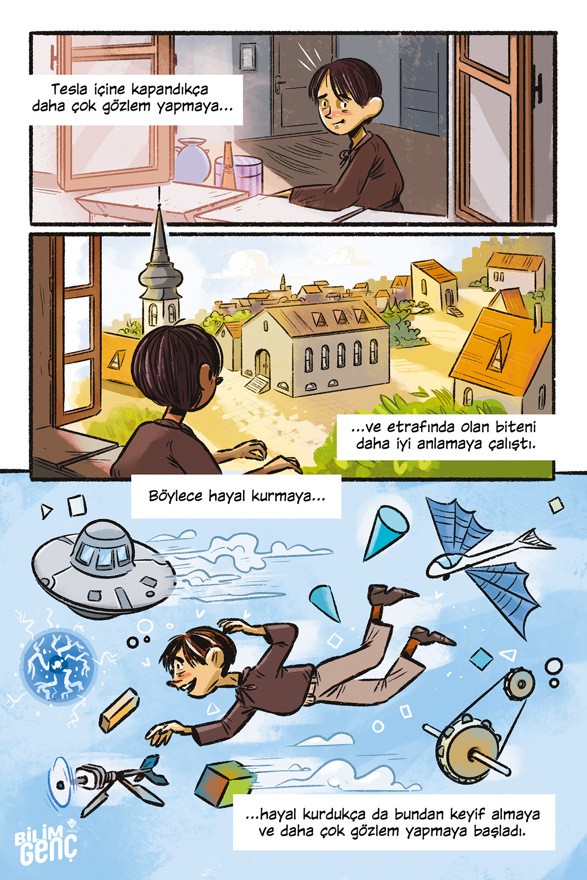 Bilim Çizgi Dizi - Nikola Tesla