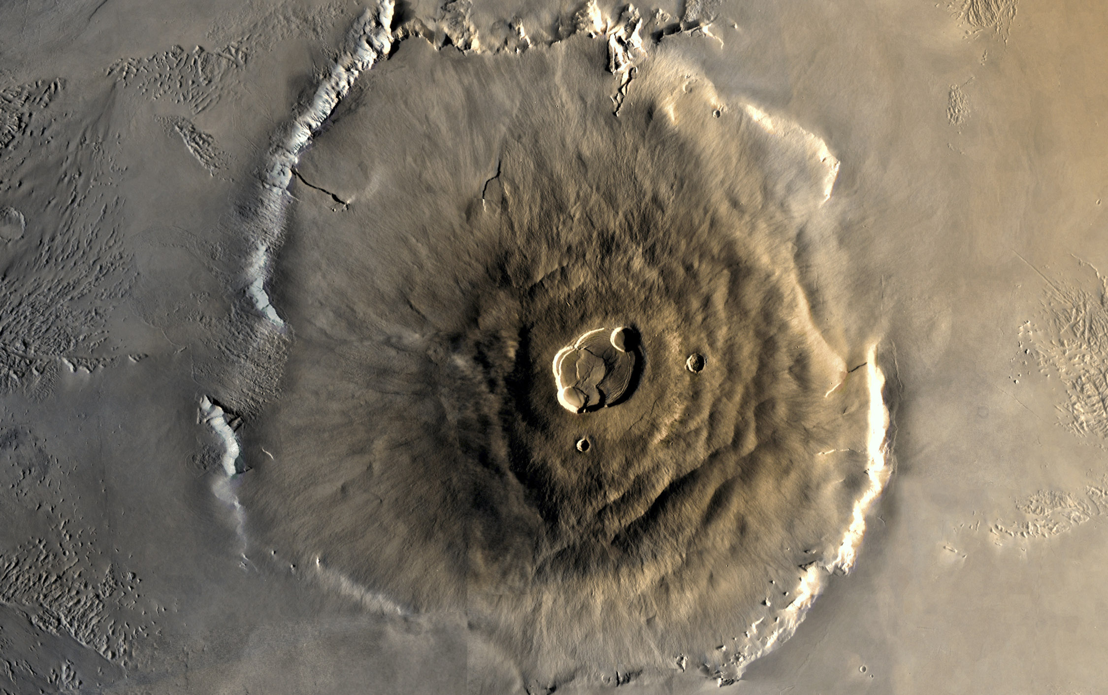 Mars Olympus Mons dağı