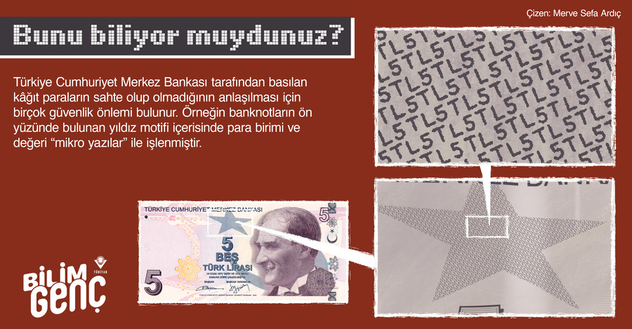 Banknotlardaki Mikro Yazılar