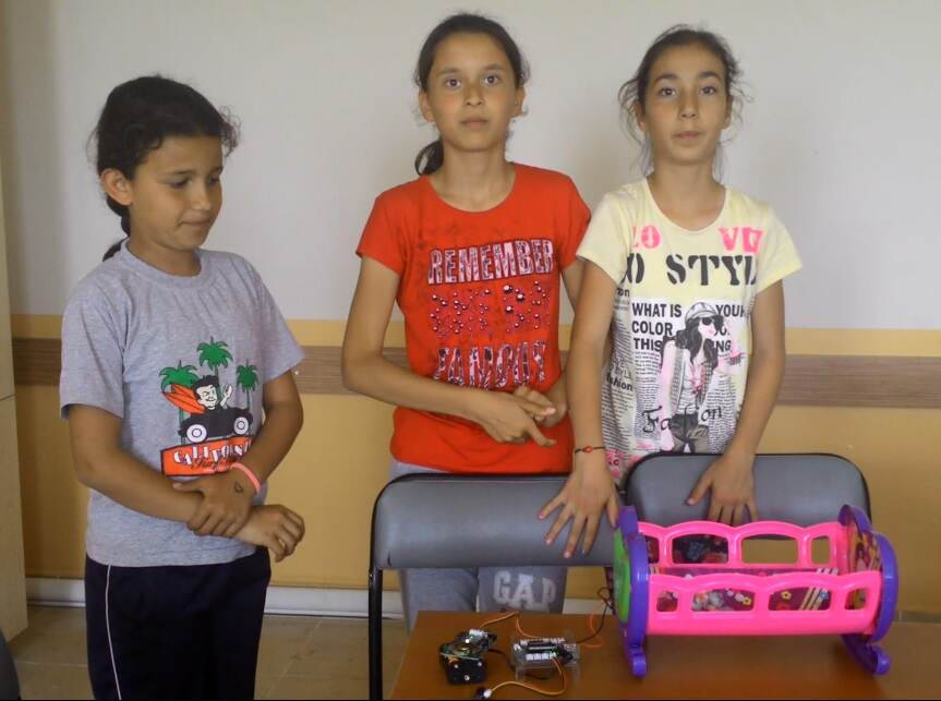 Mesafe Kontrollü Beşik