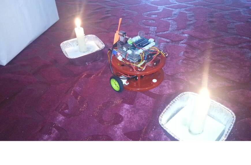 Yangın Söndüren Robot