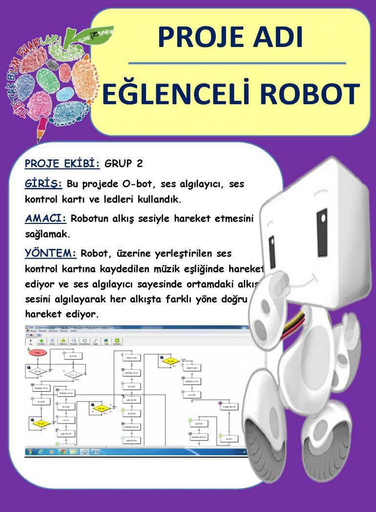 Eğlenceli Robot Projesi