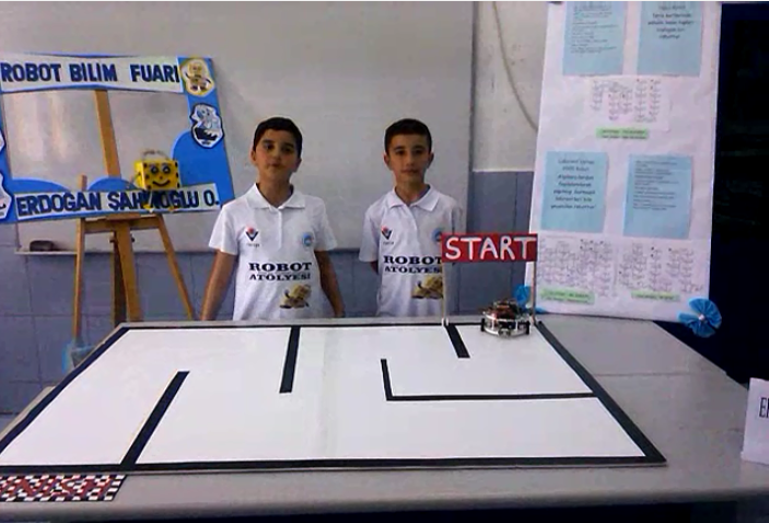 Çizgi Labirenti Ustası Robot