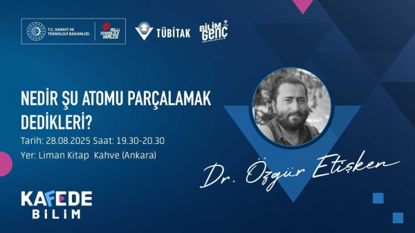 Bilim Genç Kafede Bilim Etkinliği: Nedir Şu Atomu Parçalamak Dedikleri?
