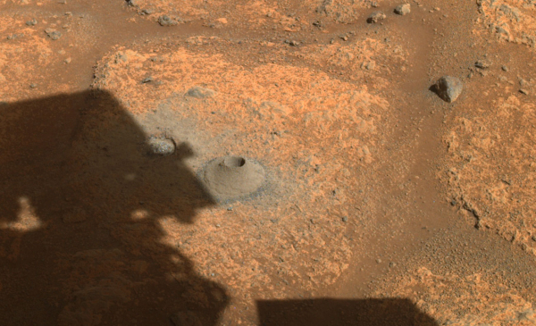 Mars'ta İlk Örnek Toplama Denemesi