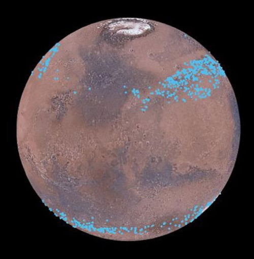 Mars’ta Buzul Kuşakları