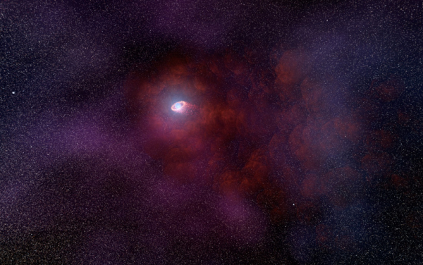 Bir Nötron Yıldızından Yayılan Olağandışı Kızılötesi Işıma