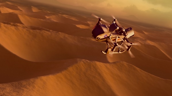 Titan’ı Uçarak Keşfedecek Görev: Dragonfly