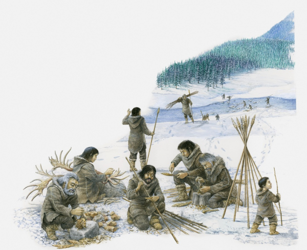 İlk Eskimolar Alaska’nın Kuzey Yamacı’ndan Göç Etmiş