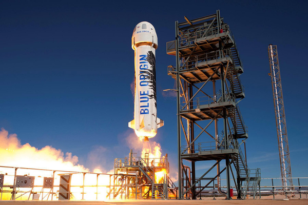 Blue Origin Roketi Arıza Yaptı