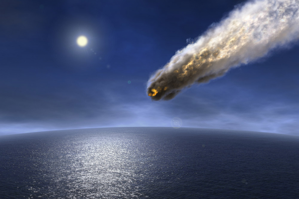 Meteoritte Doğal Kristalimsi Bulundu