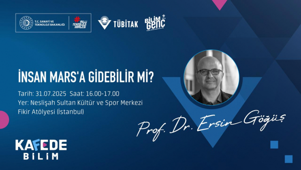 Bilim Genç Kafede Bilim Etkinliği: İnsan Mars’a Gidebilir mi?