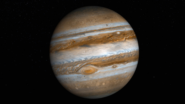 Jüpiter&#039;in Büyük Kırmızı Leke’sindeki Rüzgârlar Hızlanıyor
