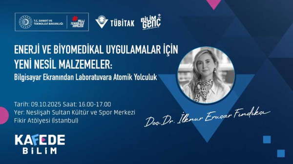 Enerji ve Biyomedikal Uygulamalar İçin Yeni Nasıl Malzemeler: Bilgisayar Ekranından Laboratuvara Atomik Yolculuk