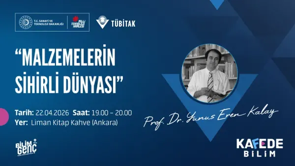 Bilim Genç Kafede Bilim Etkinliği: Malzemelerin Sihirli Dünyası