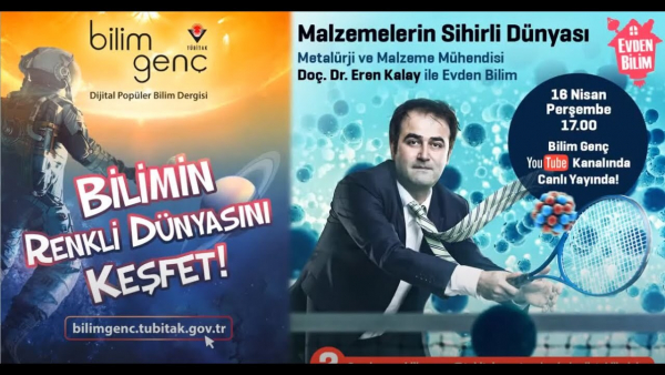 Doç. Dr. Eren Kalay ile Malzemelerin Sihirli Dünyası