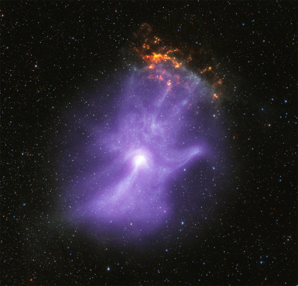 Kozmik Elin X Işınları ile Çekilen 'Röntgeni'