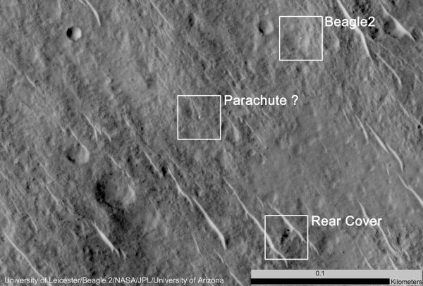 Kayıp Beagle 2 Kondusu Mars’ın Yüzeyinde Bulundu