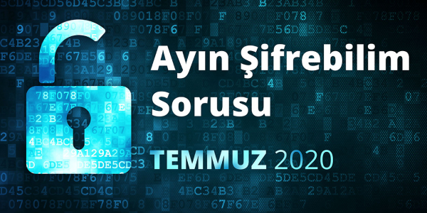 Ayın Şifrebilim Sorusu - Temmuz 2020