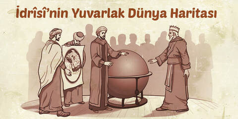 Idrisi Nin Yuvarlak Dunya Haritasi Tubitak Bilim Genc