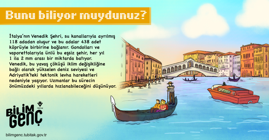 Venedik Her Yıl 1 ila 2 mm Arası Bir Miktarda Batıyor!